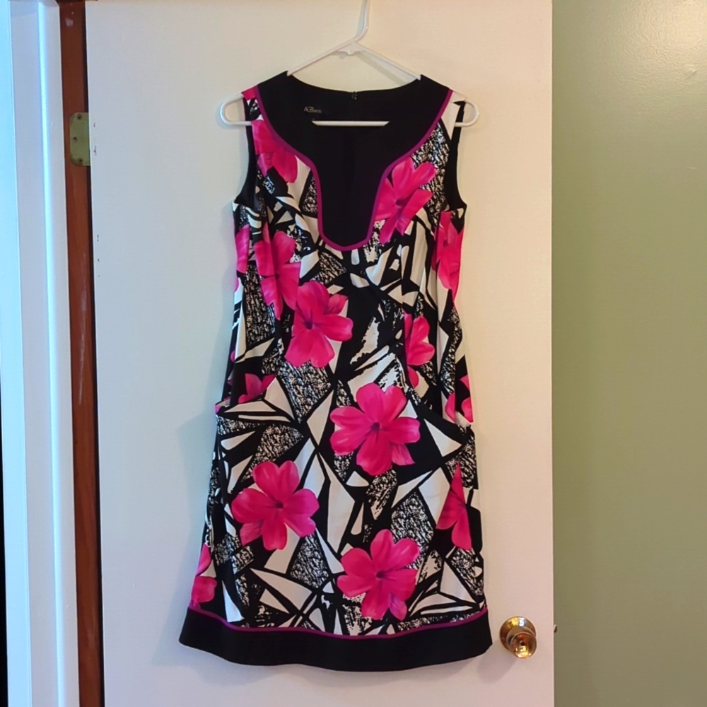 Sleeveless Floral Dress Size 12